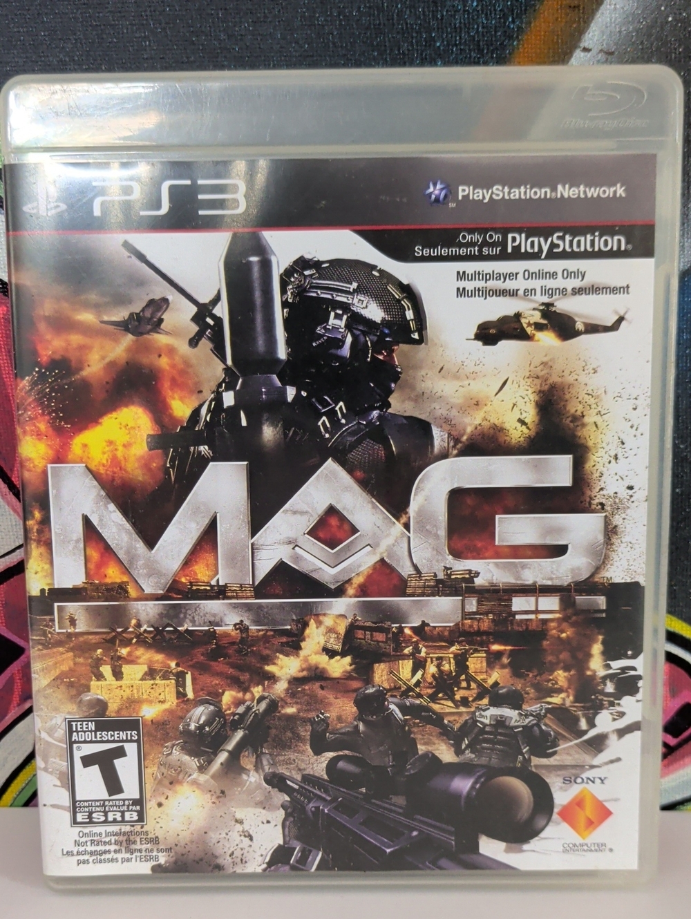 Sony MAG (PS3) CIB MINT